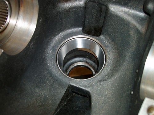 new pinion bearing races